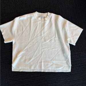 Abercrombie & Fitch White Sweater